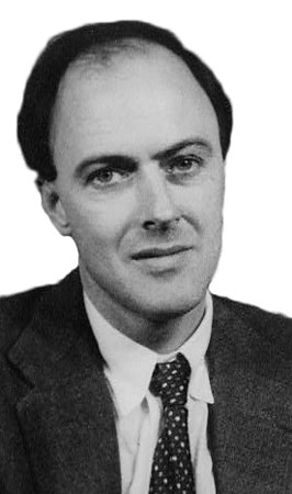 Foto del del escritor británico Roald Dahl (1916-1990).